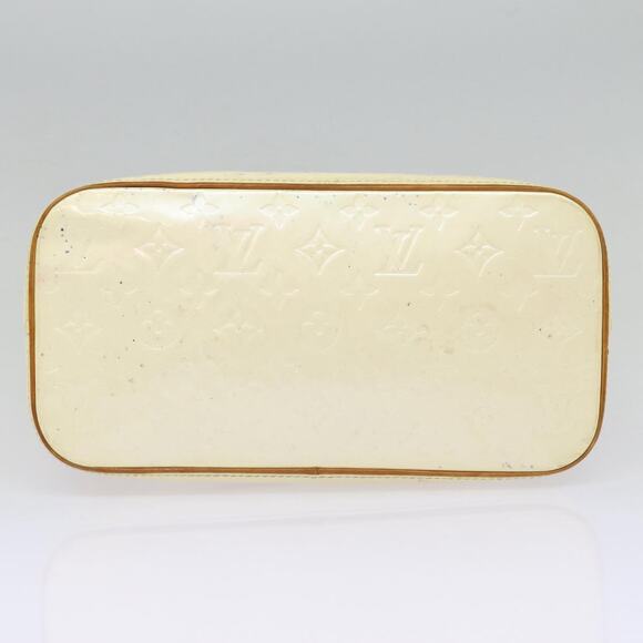 LOUIS VUITTON Monogram Vernis Houston Hand Bag Perle M91342 - Picture 5 of 16